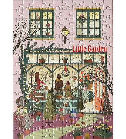 Vissevasse Puslespil - 15x21 cm - 150 Brikker - Little Garden