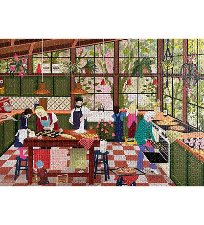 Vissevasse Puslespil - 1000 Brikker - Cosy Kitchen Vissevasse Puslespil - 1000 Brikker - Cosy Kitchen