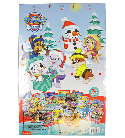 Alvilda Julekalender - Paw Patrol - 24 Bøger
