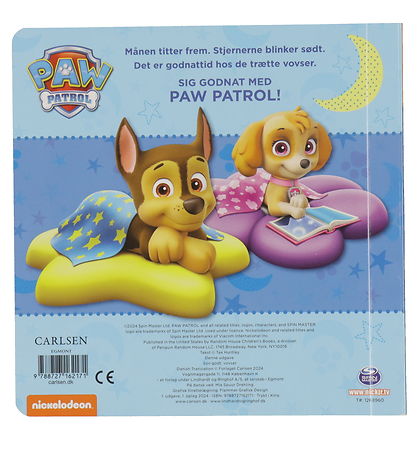 Forlaget Carlsen Billedbog - Sov Godt, Vovser - Paw Patrol - Dan Forlaget Carlsen Billedbog - Sov Godt, Vovser - Paw Patrol - Dan