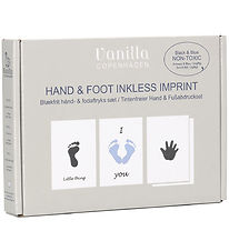 Vanilla Copenhagen Hånd- og Fodaftryksæt - Sort/Blå Vanilla Copenhagen Hånd- og Fodaftryksæt - Sort/Blå