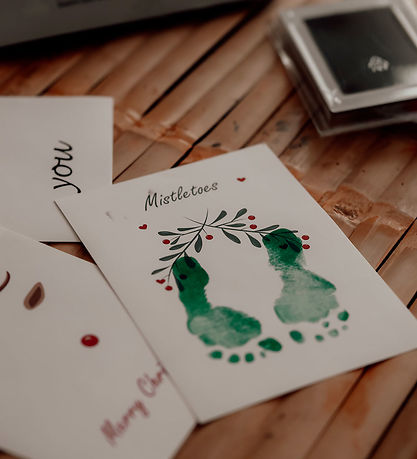 Vanilla Copenhagen Hånd- og Fodaftryksæt - Brun/Grøn/Rød Vanilla Copenhagen Hånd- og Fodaftryksæt - Brun/Grøn/Rød