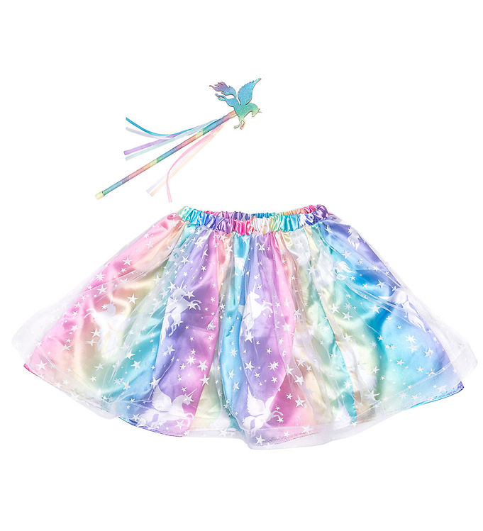 Great Pretenders Udklædning - Tylnederdel/Tryllestav - Enhjørnin