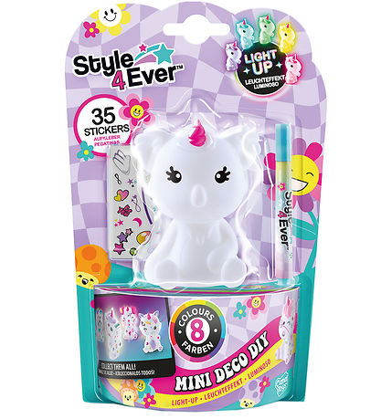 Style 4 Ever Mini Deco DIY Lampe - 9x7 cm Style 4 Ever Mini Deco DIY Lampe - 9x7 cm