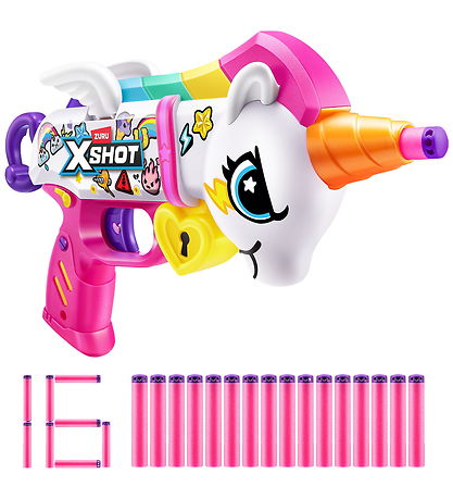 X-SHOT Skumgevær - Blastercorn Unicorn Heartbreaker