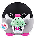 Snackles Bamse - 35 cm - Pingvinen Penelope m. Baskin Robbins Snackles Bamse - 35 cm - Pingvinen Penelope m. Baskin Robbins
