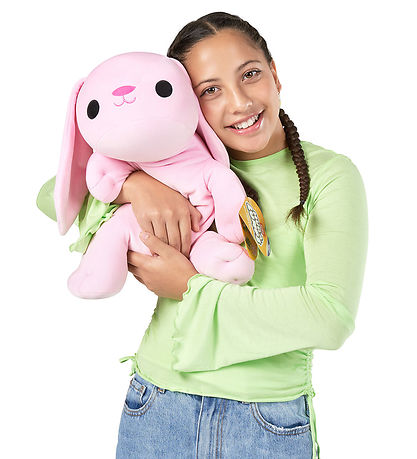 Hug A Lumps Bamse m. Tyngde - 40 cm - Kanin - Hazel