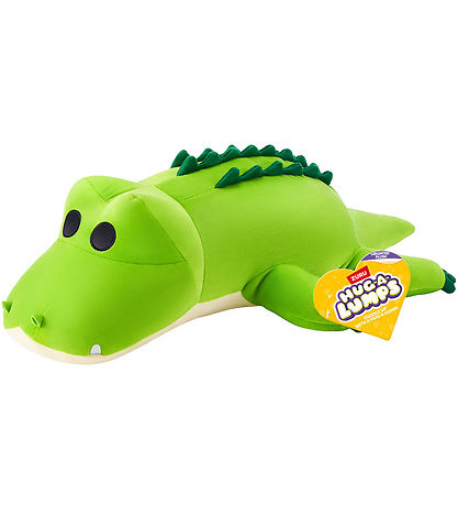 Hug A Lumps Bamse m. Tyngde - 55 cm - Krokodille - Rocko Hug A Lumps Bamse m. Tyngde - 55 cm - Krokodille - Rocko