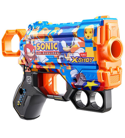 X-SHOT Skumgevær - Skins Menace Blaster - Mega Sonic X-SHOT Skumgevær - Skins Menace Blaster - Mega Sonic