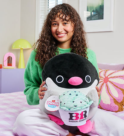 Snackles Bamse - 50 cm - Pingvinen Penelope m. Baskin Robbins Snackles Bamse - 50 cm - Pingvinen Penelope m. Baskin Robbins