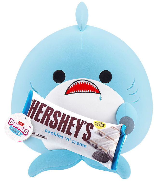 Snackles Bamse - 50 cm - Hajen Seth m. Hershey's