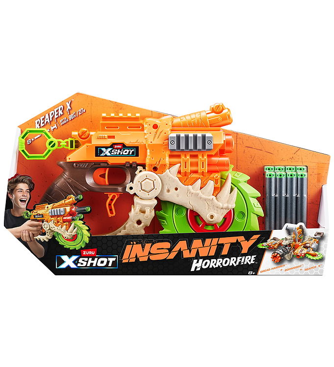 X-SHOT Skumgevær - Insanity Horrorfire Reaper