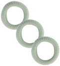 By Stær Hair Tie - 3-Pack - Ea - Sage