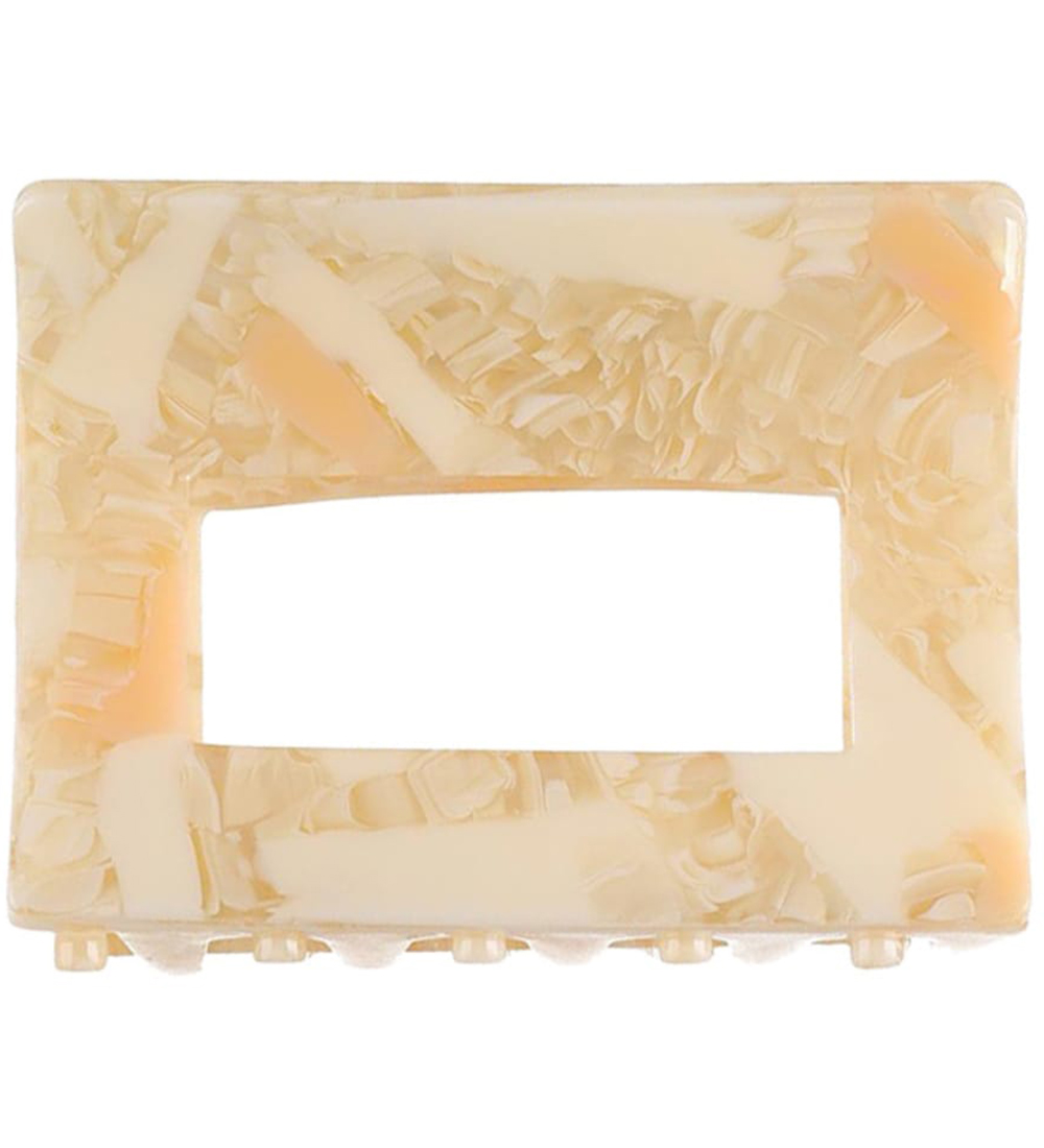 By Stær Haarklammer - Silje - 6x4 cm - Champagne/Pfirsich Melier - By Stær - One Size - Haarschmuck