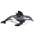By Stær Hair Clip - Whale - 14x5 cm - Black/White