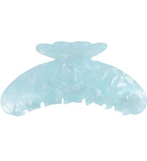 By Stær Hårklemme - Agnes - 11x5 cm -  Lyseblå Meleret By Stær Hårklemme - Agnes - 11x5 cm -  Lyseblå Meleret