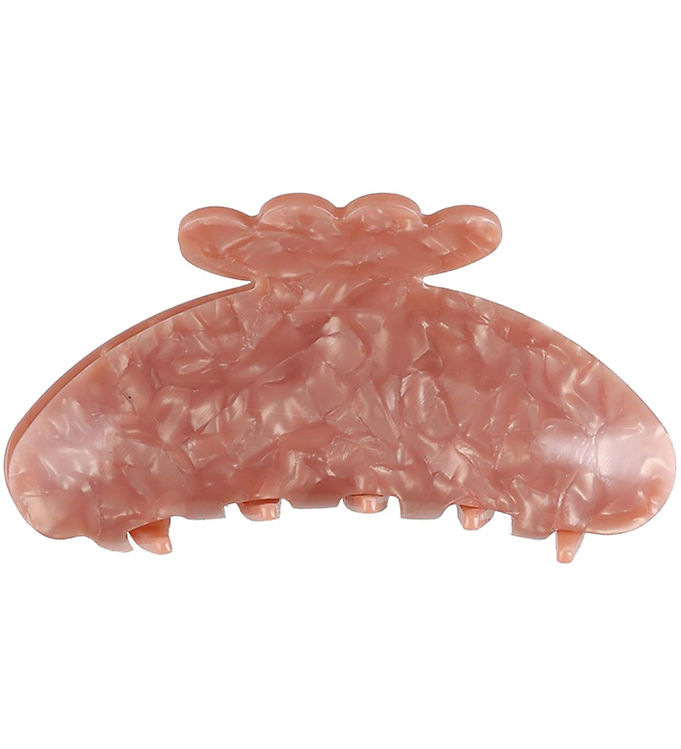 By Stær Hårklemme - Asta - 10x5 cm - Gammelrosa Meleret