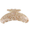 By Stær Hair Clip - Agnes - 11x5 - Sand/Brown Melange