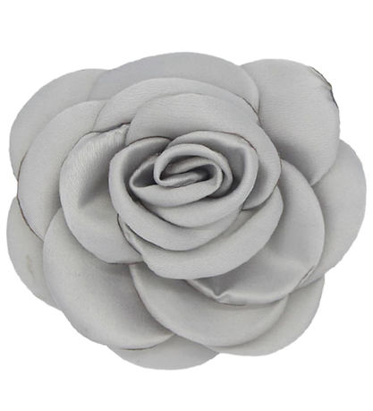 By Stær Hårklemme - Karla - 9 cm - Grå Satin By Stær Hårklemme - Karla - 9 cm - Grå Satin