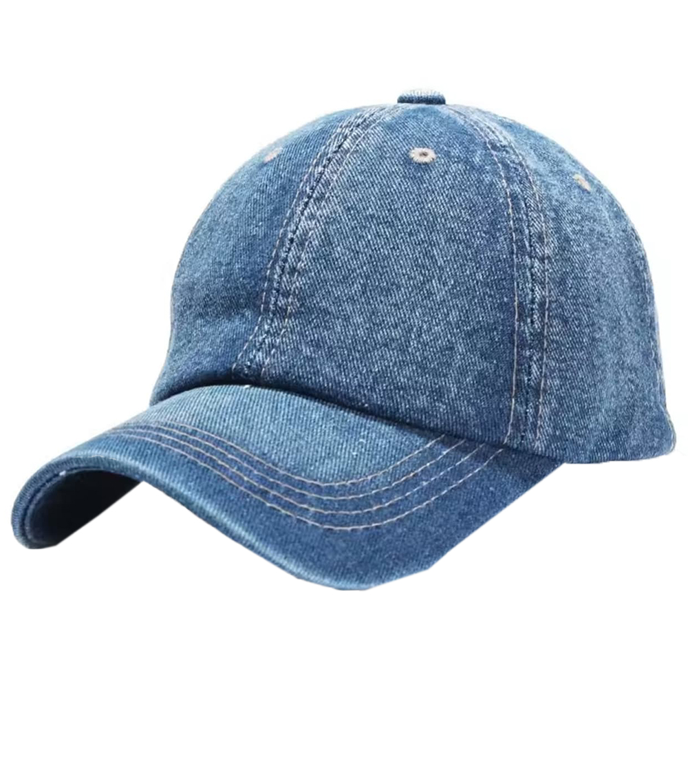 By Stær Kappe - Amilie - Denim - By Stær - 58-60 cm - Kappen