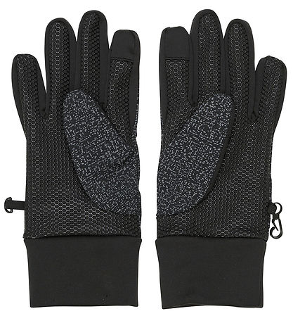 Gants Color Kids - Softshell - Noir
