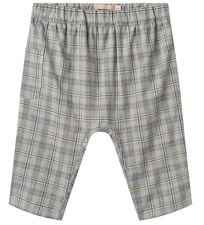 Wheat Bukser - Henry - Cloudy Blue Check Wheat Bukser - Henry - Cloudy Blue Check