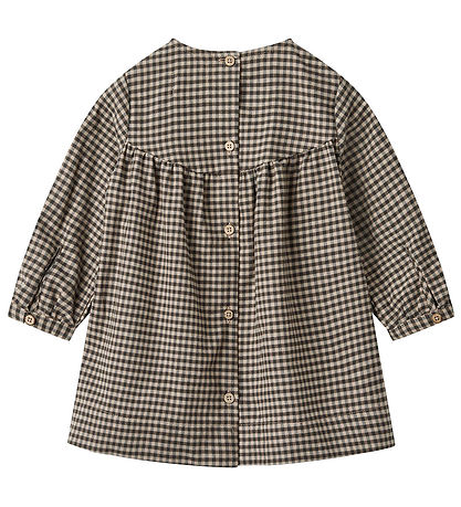 Wheat Kjole - Fenja - Raven Check