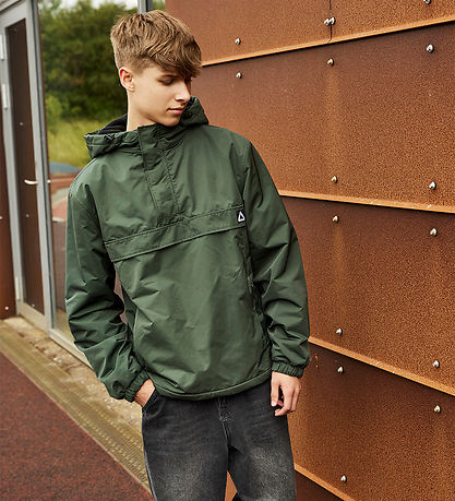 Hound Jakke - Windbreaker Pullover - Deep Green Hound Jakke - Windbreaker Pullover - Deep Green