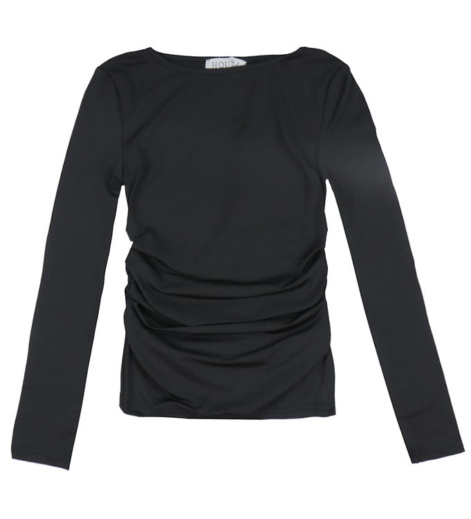 Hound Bluse - Wrincle Top - Sort