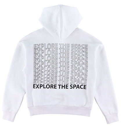 Hound Hættetrøje - Oversized Hoodie - White