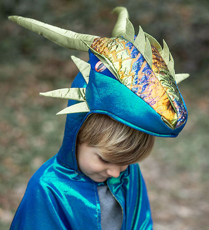 Great Pretenders Udklædning - Drage - Grøn/Metallisk