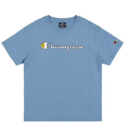 Champion T-shirt - Crewneck - Coronet Blue Champion T-shirt - Crewneck - Coronet Blue