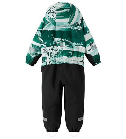 Reima Flyverdragt - Kurikka - Deeper Green m. Print Reima Flyverdragt - Kurikka - Deeper Green m. Print