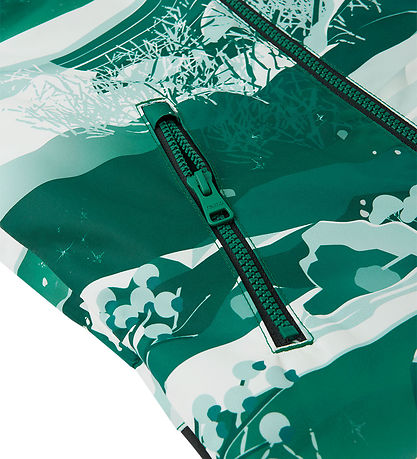 Reima Flyverdragt - Kurikka - Deeper Green m. Print Reima Flyverdragt - Kurikka - Deeper Green m. Print