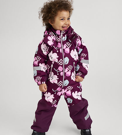 Reima Flyverdragt - Kurikka - Deep Purple m. Print