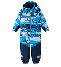 Reima Snowsuit - Kurikka - Navy w. Print