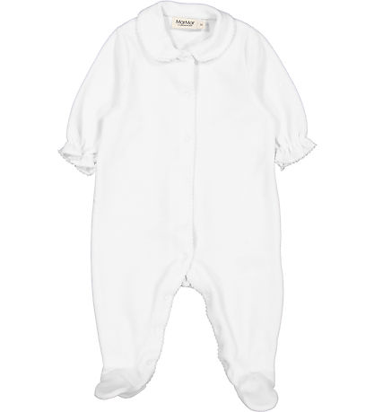 MarMar Heldragt - Velour - Ruddy - Hvid MarMar Heldragt - Velour - Ruddy - Hvid