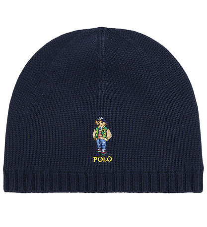 Polo Ralph Lauren Hue m. Fleece - Strik - Navy Polo Ralph Lauren Hue m. Fleece - Strik - Navy