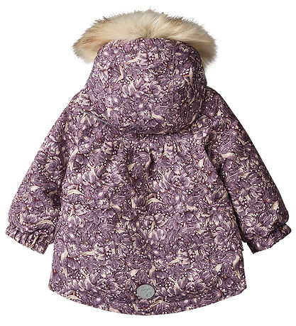 Wheat Vinterjakke - Mathilde Tech - Purple Tulips Wheat Vinterjakke - Mathilde Tech - Purple Tulips