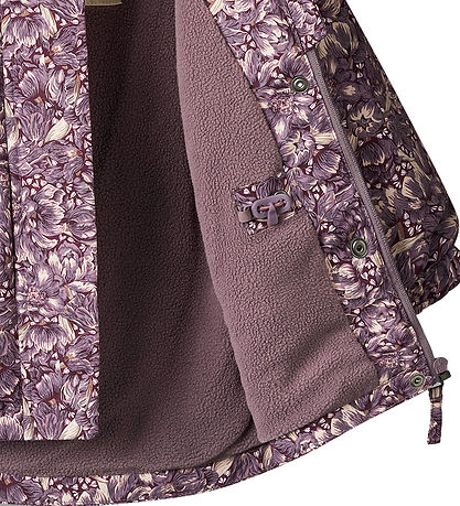 Wheat Vinterjakke - Mathilde Tech - Purple Tulips Wheat Vinterjakke - Mathilde Tech - Purple Tulips