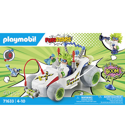 Playmobil Funstars - Racing Professor - 71633 - 40 Dele Playmobil Funstars - Racing Professor - 71633 - 40 Dele