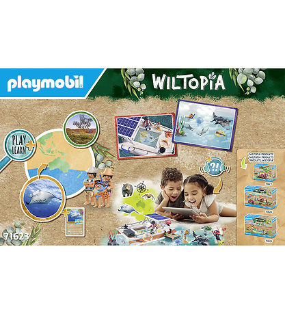 Playmobil Wiltopia - Koralrevsundersøgelse  - 71623 - 67 Dele Playmobil Wiltopia - Koralrevsundersøgelse  - 71623 - 67 Dele