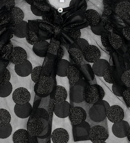 Christina Rohde Top - Sort m. Glimmer Christina Rohde Top - Sort m. Glimmer