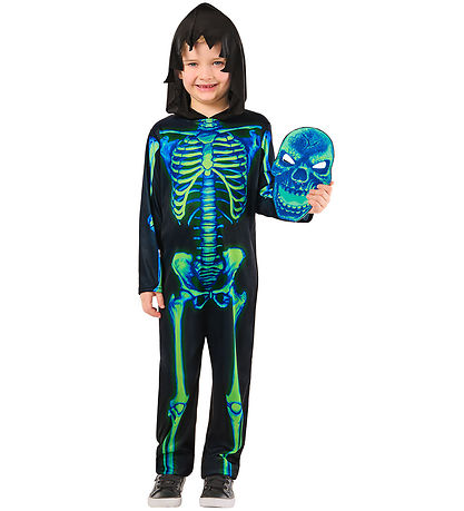 Rubies Udklædning - Neon Green Skeleton Rubies Udklædning - Neon Green Skeleton
