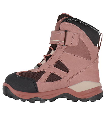 Ecco Vinterstøvler - Snow Mountain 1S Wp - Black/Petal/Fig