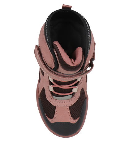 Ecco Vinterstøvler - Snow Mountain 1S Wp - Black/Petal/Fig