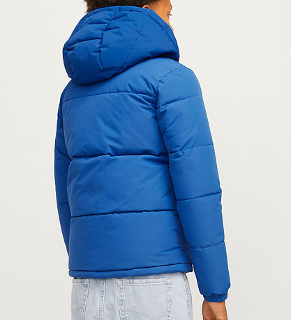 Jack & Jones Dynejakke - JCOSpeed - Nautical Blue/TONAL BLOCKING Jack & Jones Dynejakke - JCOSpeed - Nautical Blue/TONAL BLOCKING