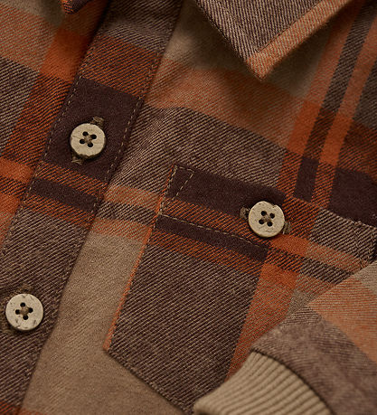 En Fant Skjorte - Check - Pine Bark En Fant Skjorte - Check - Pine Bark