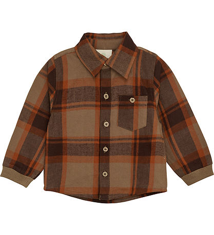 En Fant Skjorte - Check - Pine Bark En Fant Skjorte - Check - Pine Bark