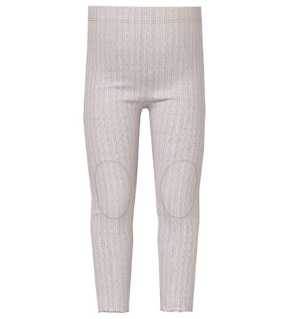 Name It Leggings - Uld - Rib - NmfWossa - Lilac Ash